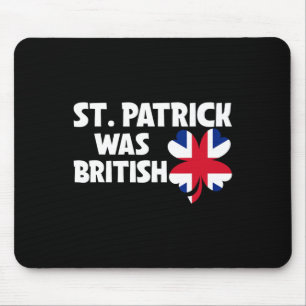 Tapis De Souris St Patrick était drapeau britannique patriotique S