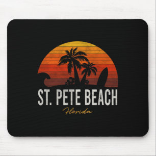 Tapis De Souris St Pete Beach Floride Fl Palms Surf de vacances so
