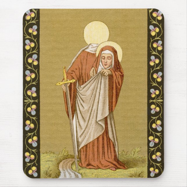 Tapis De Souris St. Winifred du Pays de Galles (P 002) (Devant)