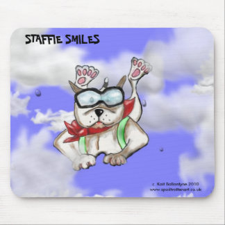 Tapis De Souris STAFFIE SOURIT - plongeur de ciel - tapis de