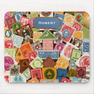 Tapis De Souris Stamp Collector Mousepad