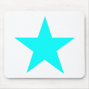 Tapis De Souris Star Cyan Le MUSÉE Zazzle Cadeaux