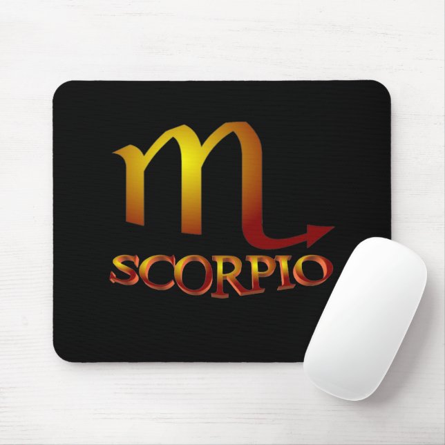 Tapis De Souris Star Gold de Scorpio (Avec souris)