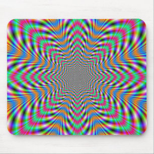 Tapis De Souris Star Psychedelic Mousepad