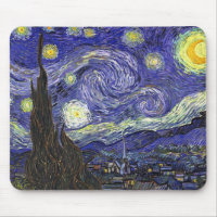 Starry Night, Vincent Van Gogh.