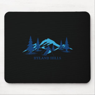 Tapis De Souris station de ski hyland hills minnesota skieur ski