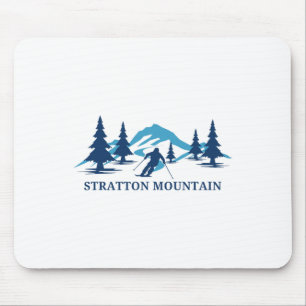 Tapis De Souris Station de ski Stratton Mountain Vermont Ski Skieu