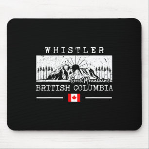 Tapis De Souris Station de ski Whistler Mountain Canada Ski alpin