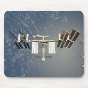 Tapis De Souris Station Spatiale Internationale backdropped