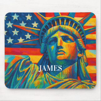 Tapis de souris Statue de la Liberté