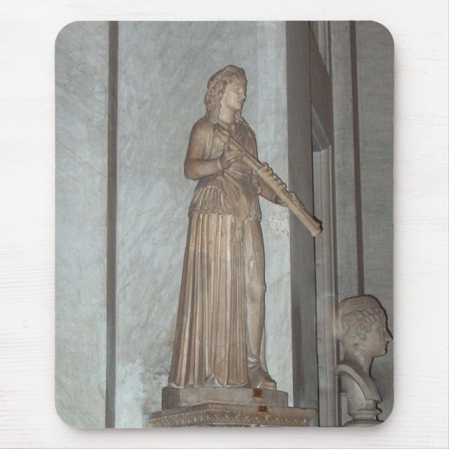 Tapis De Souris Statue du Musée du Vatican à Rome, Italie (Devant)