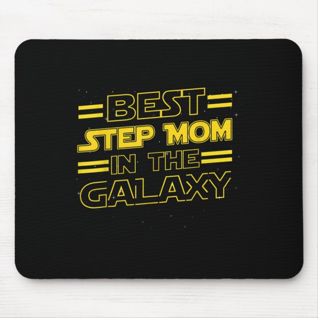 Tapis De Souris Step Mom In The Galaxy Funny Mothers Day Gift For  (Devant)