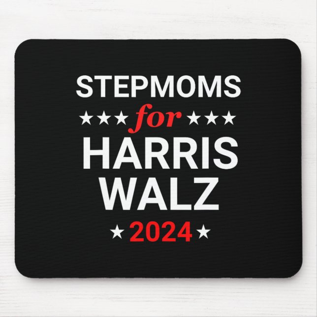 Tapis De Souris Stepmoms Pour Kamala Harris Wheimer (Devant)