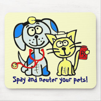 Tapis De Souris Stérilisez et changez vos animaux familiers !