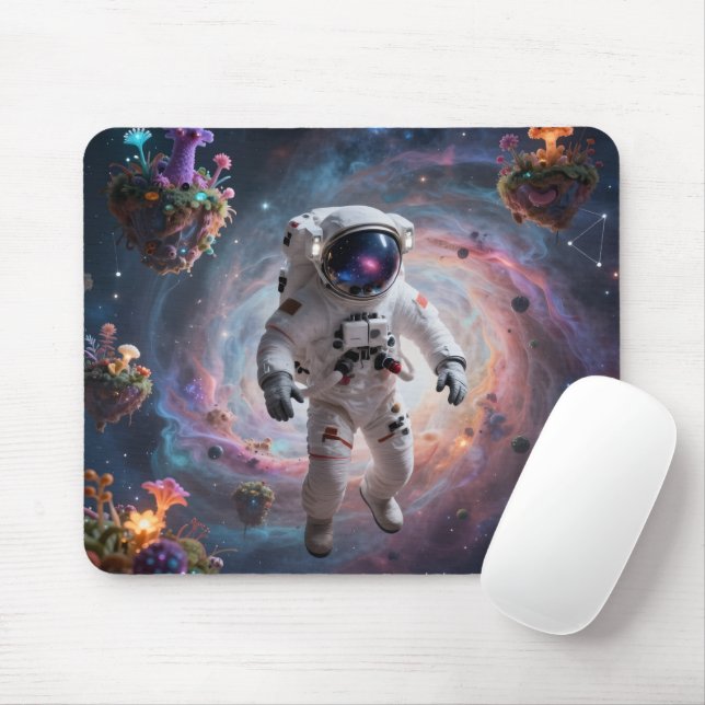 Tapis De Souris Sternenpfad – Voyage à travers l'univers (Avec souris)