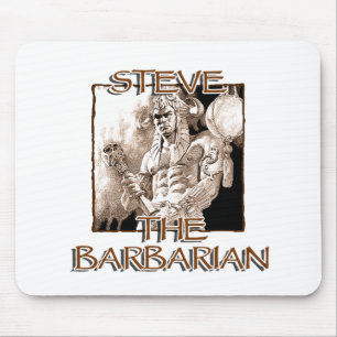 Tapis De Souris Steve le Barbare