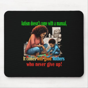Tapis De Souris Sticker maman Autism