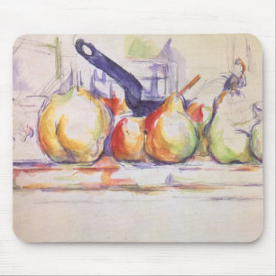 Tapis De Souris Still Life with Saucepan par Paul Cezanne