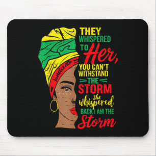 Tapis De Souris Storm Black Women 1865 Freedom African