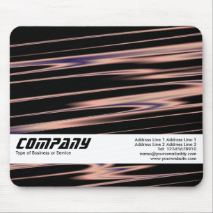 Tapis De Souris Strands de cuivre Abstrait II, Entreprise