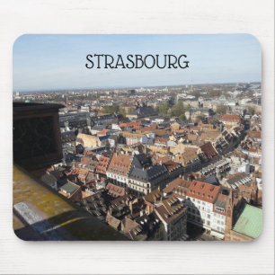 Tapis De Souris Strasbourg France Vue Depuis La Cathédrale