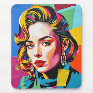 Tapis De Souris « Strasha » - Dream Collage Pop Brillante