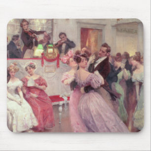 Tapis De Souris Strauss et Lanner - la boule, 1906