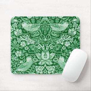 Tapis De Souris Strawberry Thief Green, William Morris