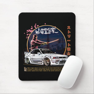 Tapis De Souris Street Warrior Samurai - Pilote Skyline