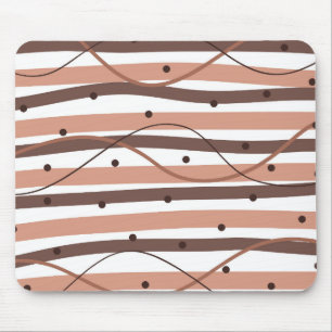 Tapis De Souris Stripes Chocolatée Souris