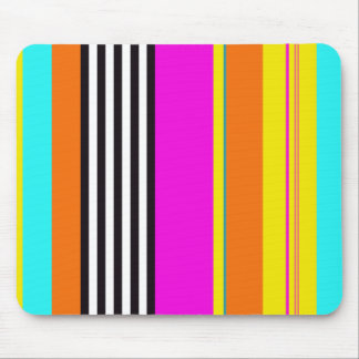 Tapis De Souris Stripes colorées Pad