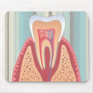 TAPIS DE SOURIS STRUCTURE DE TOOTH