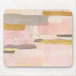 Tapis De Souris Style japonais élégant Vagues Abstraites |
