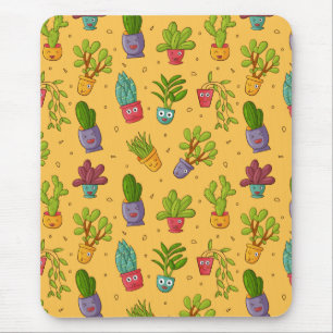 Tapis De Souris Succulent Désert Mousepad