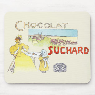 Tapis De Souris Sucre de bonbons victoriens au chocolat français