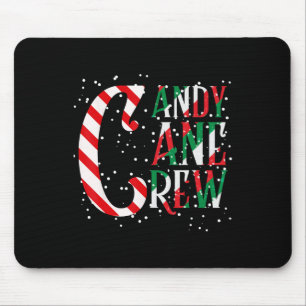 Tapis De Souris Sucre de canne Crew Xmas Correspondant Famille Suc