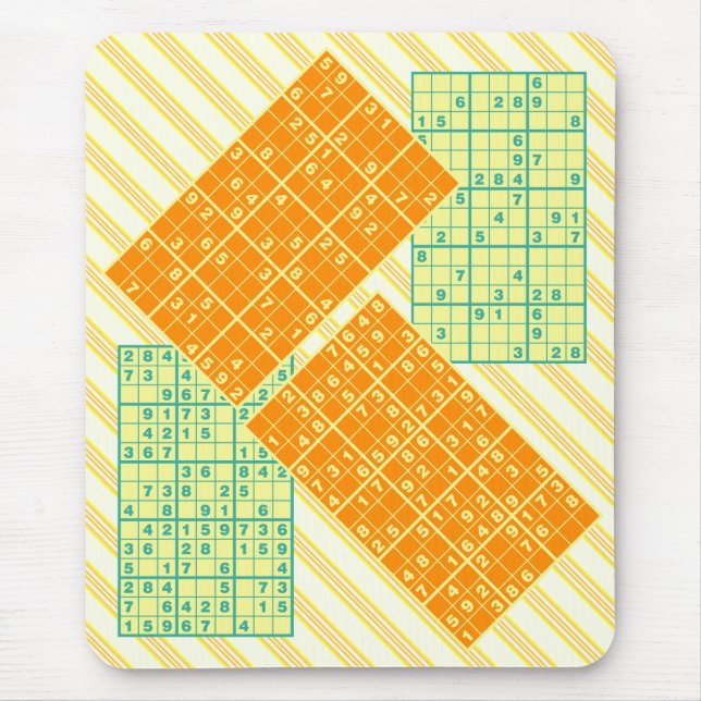 Tapis De Souris Sudoku Puzzles (Devant)