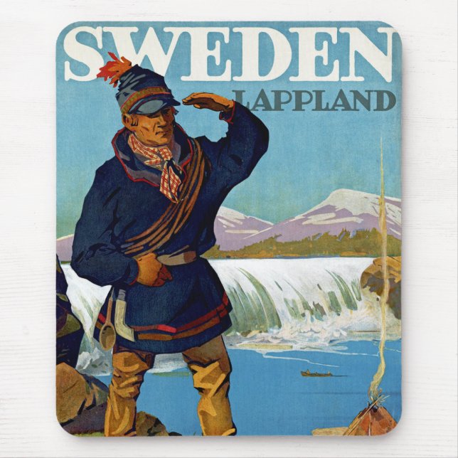 Tapis De Souris Suède ~ Lappland (Devant)