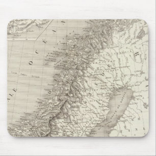 Tapis De Souris Suède, Norvège et Danemark