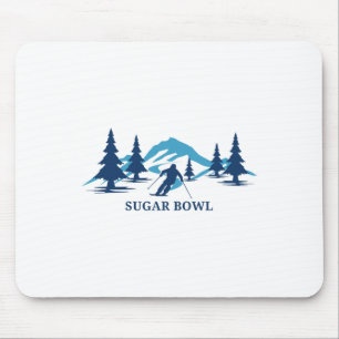 Tapis De Souris Sugar Bowl California Station de Ski Skieur