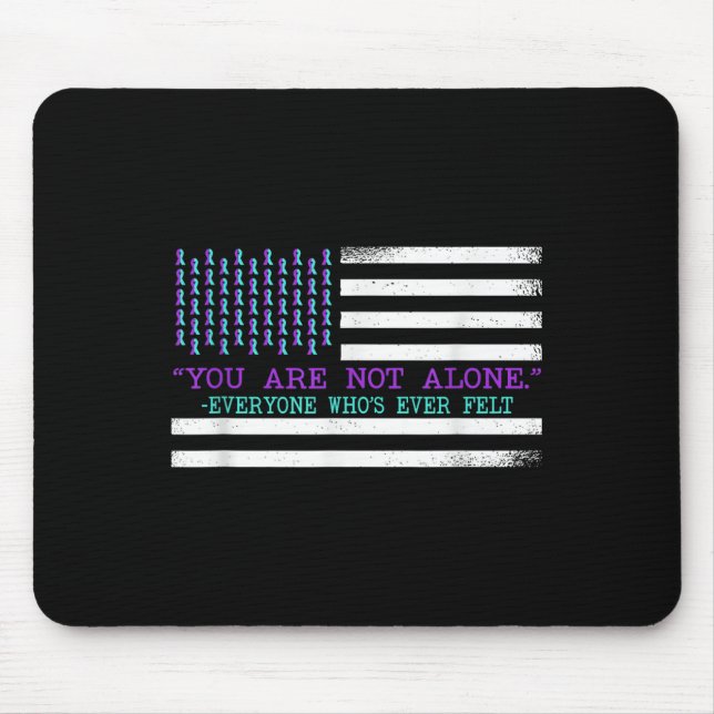 Tapis De Souris Suicide Awareness Suicide Prevention Suprt Survivo (Devant)