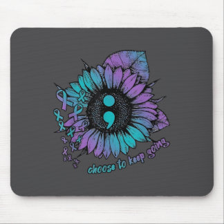Tapis De Souris Suicide Prevention Awareness Shirt Choose To Keep 