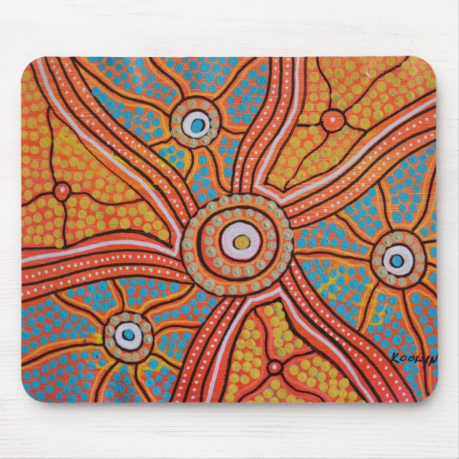 Tapis De Souris Sun Corroboree (Devant)