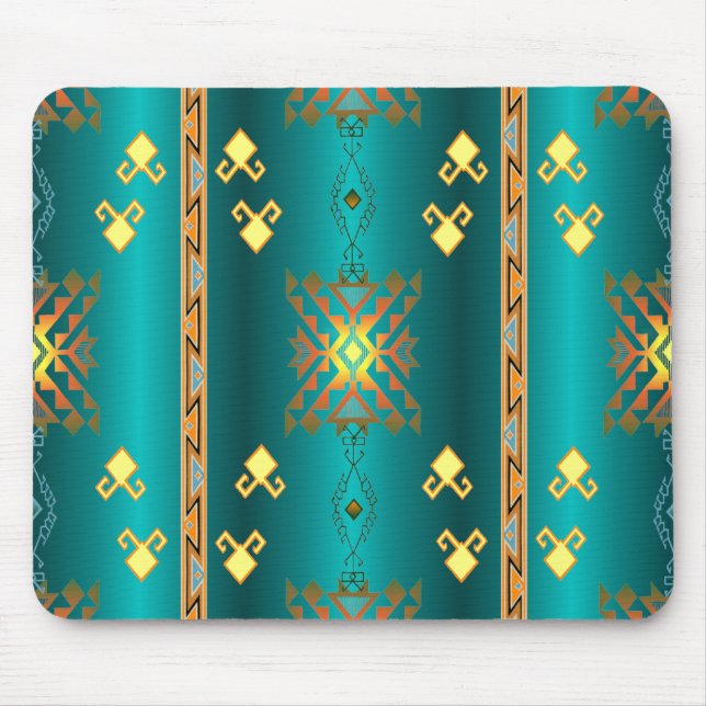 Tapis De Souris Sun dans le motif Mousepad de couverture d'hiver (Devant)