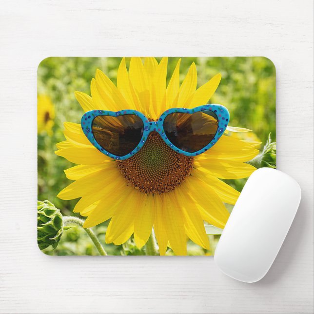 Tapis De Souris Sunflower d'été (Avec souris)