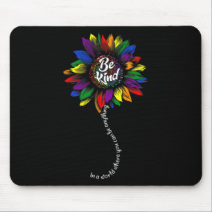 Tapis De Souris Sunflower Sensibilisation sur l'autisme Be Kind Pu