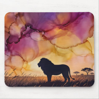 Tapis De Souris Sunset on the Savanna