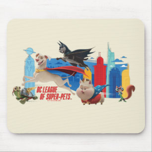 Tapis De Souris Super-Animaux de patrouille Metropolis
