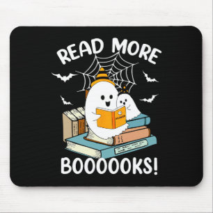 Tapis De Souris Super Halloween Ghost Lire plus Livres Libraria