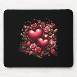 Tapis De Souris Super Valentine Vibes Valentines Filles Filles Fem